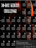 Aktiviti Fizikal: 30-Day Kebaya Challenge